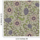 Floral Seamless Pattern For Wall Decal