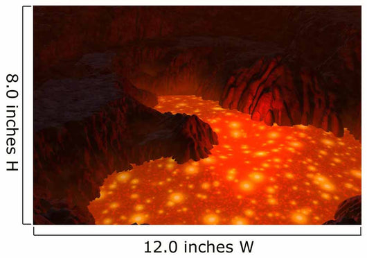 Lava Lake Wall Mural