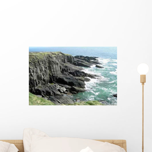 Steilklippen Im Atlantik Am Wall Decal