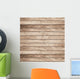 Vector wood plank background Wall Mural