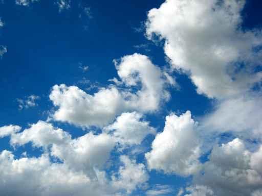 Blue Sky And Clouds Wall Decal