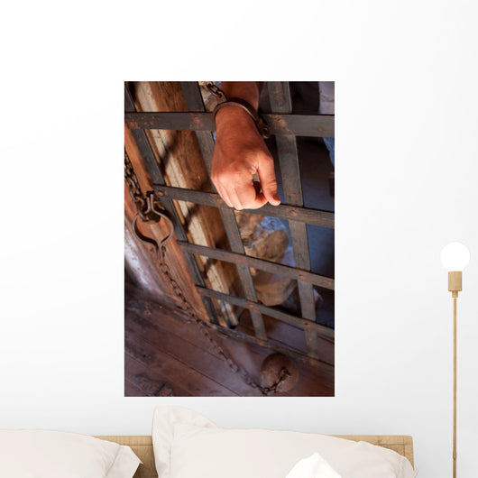 Locked up Vertical Wall Mural