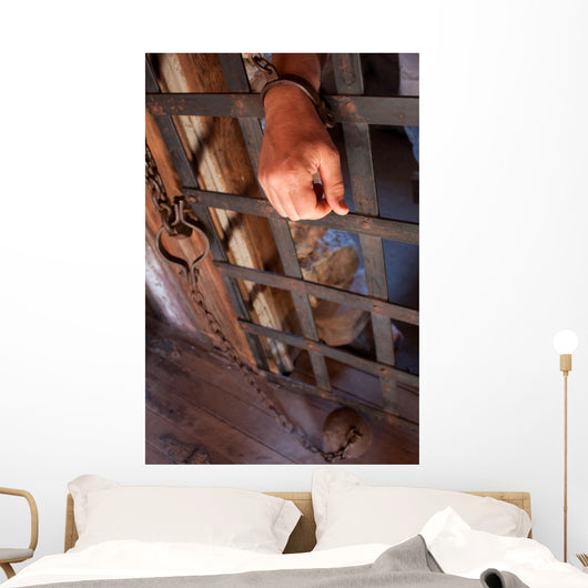 Locked up Vertical Wall Mural