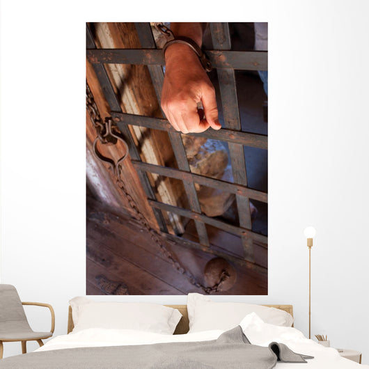 Locked up Vertical Wall Mural