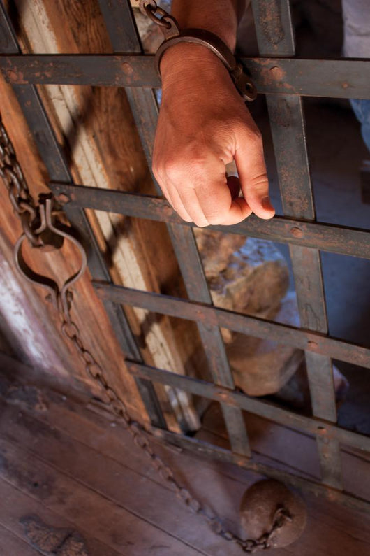Locked up Vertical Wall Mural