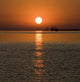 Ships And Sunset Wall Decal