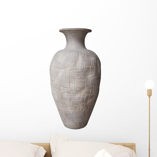 large pottery floor vase Wall Decal