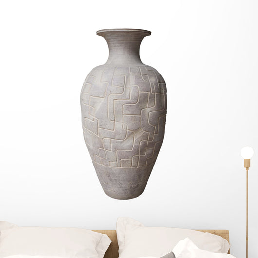 large pottery floor vase Wall Decal