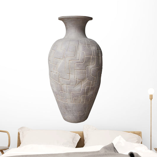 large pottery floor vase Wall Decal