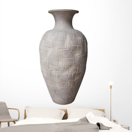 large pottery floor vase Wall Decal