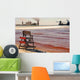 Polluted Water Near Industrial Wall Decal