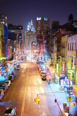 Chinatown New York City Wall Mural