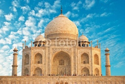 Taj Mahal India Close-Up Wall Decal