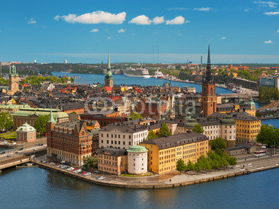 Stockholm Old City Wall Decal