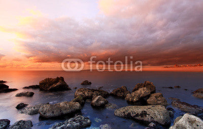The Cove Sunset Wall Mural