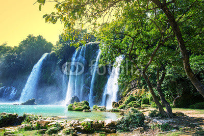 Waterfall in Vietnam Wall Mural