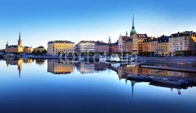 Old Town of Stockholm Wall Mural