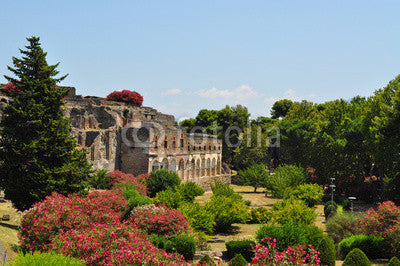 Ruins of Pompeii, Italy Wall Mural