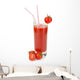 Tomato juice in a glass Wall Decal