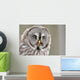 Screeching Great Grey Owl Portrait Wall Decal