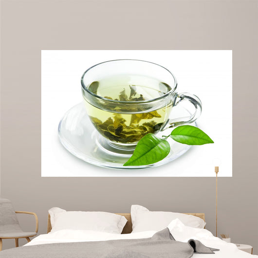 Cup with Green Tea