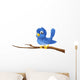 Bluebird on Tree Branch Wall Decal