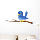 Bluebird on Tree Branch Wall Decal