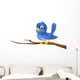 Bluebird on Tree Branch Wall Decal