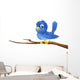 Bluebird on Tree Branch Wall Decal