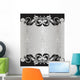 Elegant Vintage Damask Wedding Wall Decal
