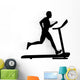 Man Running Treadmill