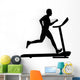 Man Running Treadmill