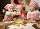 Three Little Chefs Enjoying