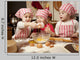 Three Little Chefs Enjoying