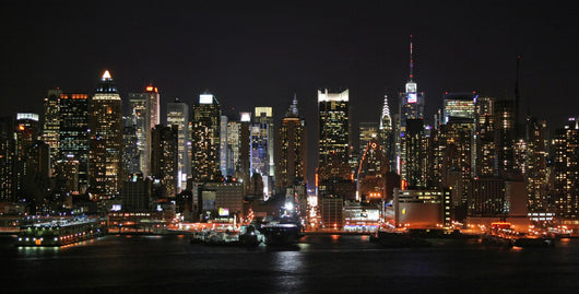 Late Night Manhattan Wall Mural