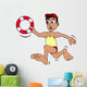 Rettungsschwimmer im Einsatz Wall Decal