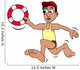 Rettungsschwimmer im Einsatz Wall Decal