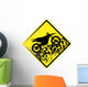 Motorcycle Vector Wall Decal