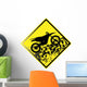 Motorcycle Vector Wall Decal