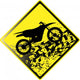 Motorcycle Vector Wall Decal