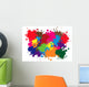 Blot background Wall Decal