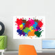 Blot background Wall Decal