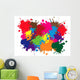Blot background Wall Decal