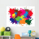 Blot background Wall Decal