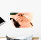 Woman Receives Facial Massage Wall Mural