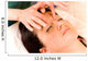 Woman Receives Facial Massage Wall Mural
