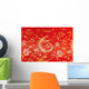 Fragment Luxury Red Chinese Wall Decal