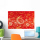 Fragment Luxury Red Chinese Wall Decal