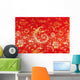 Fragment Luxury Red Chinese Wall Decal