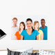 Group Multiracial People White